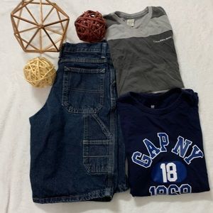 Bundle boys t-shirts and shorts